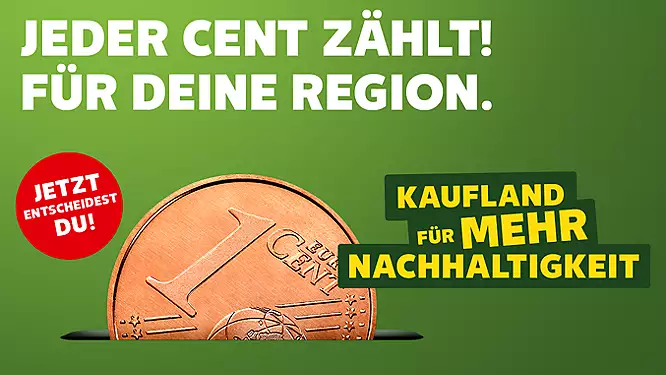 Kaufland Jeder Cent zählt Werbeanzeige